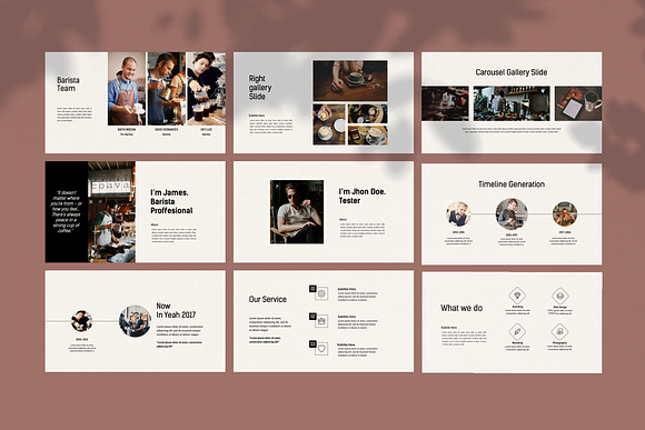Le-More Coffee Shop Presentation PPT in PowerPoint Templates - product preview 10