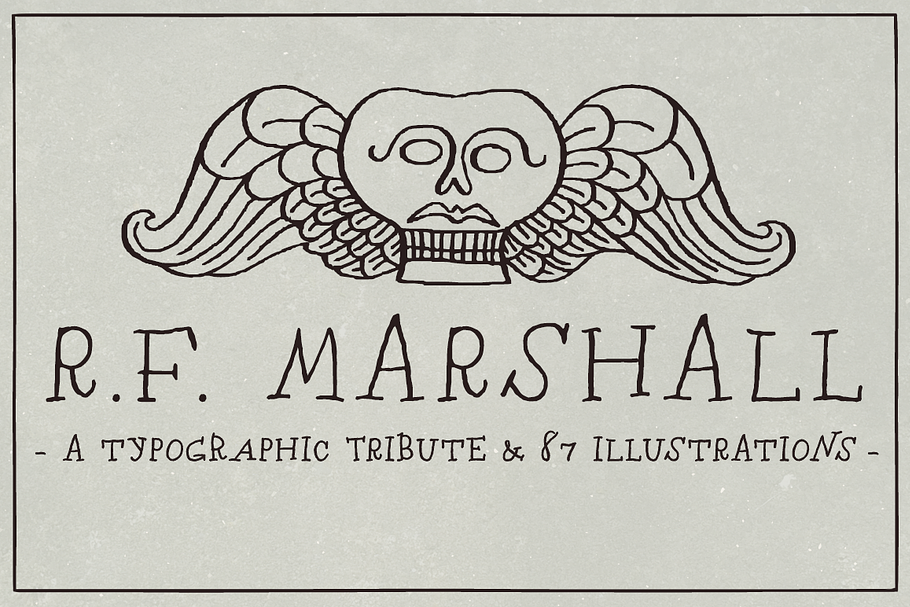RF Marshall Font in Fonts - product preview 8