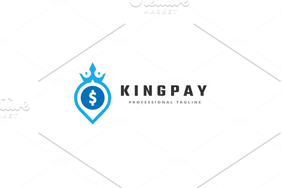 King Pay Logo in Logo Templates - product preview 5