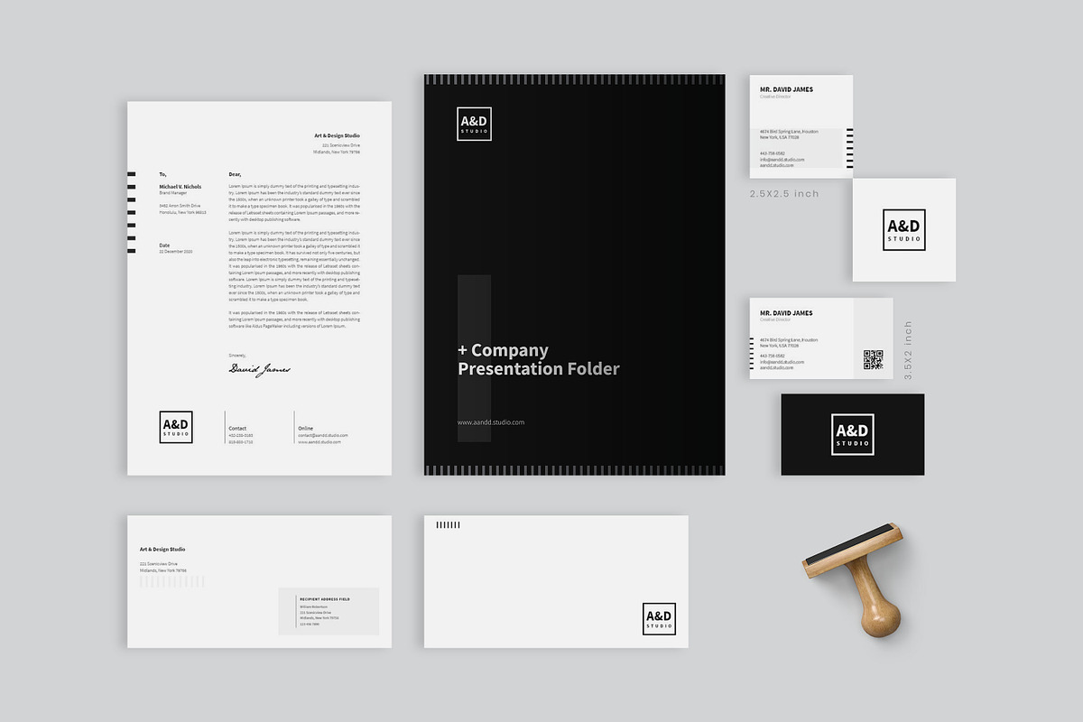 Corporate Identity Pack in Stationery Templates - product preview 8