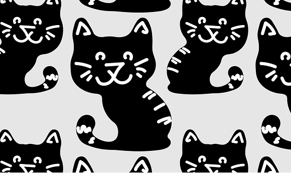 Cats Seamless Pattern in Patterns - product preview 1