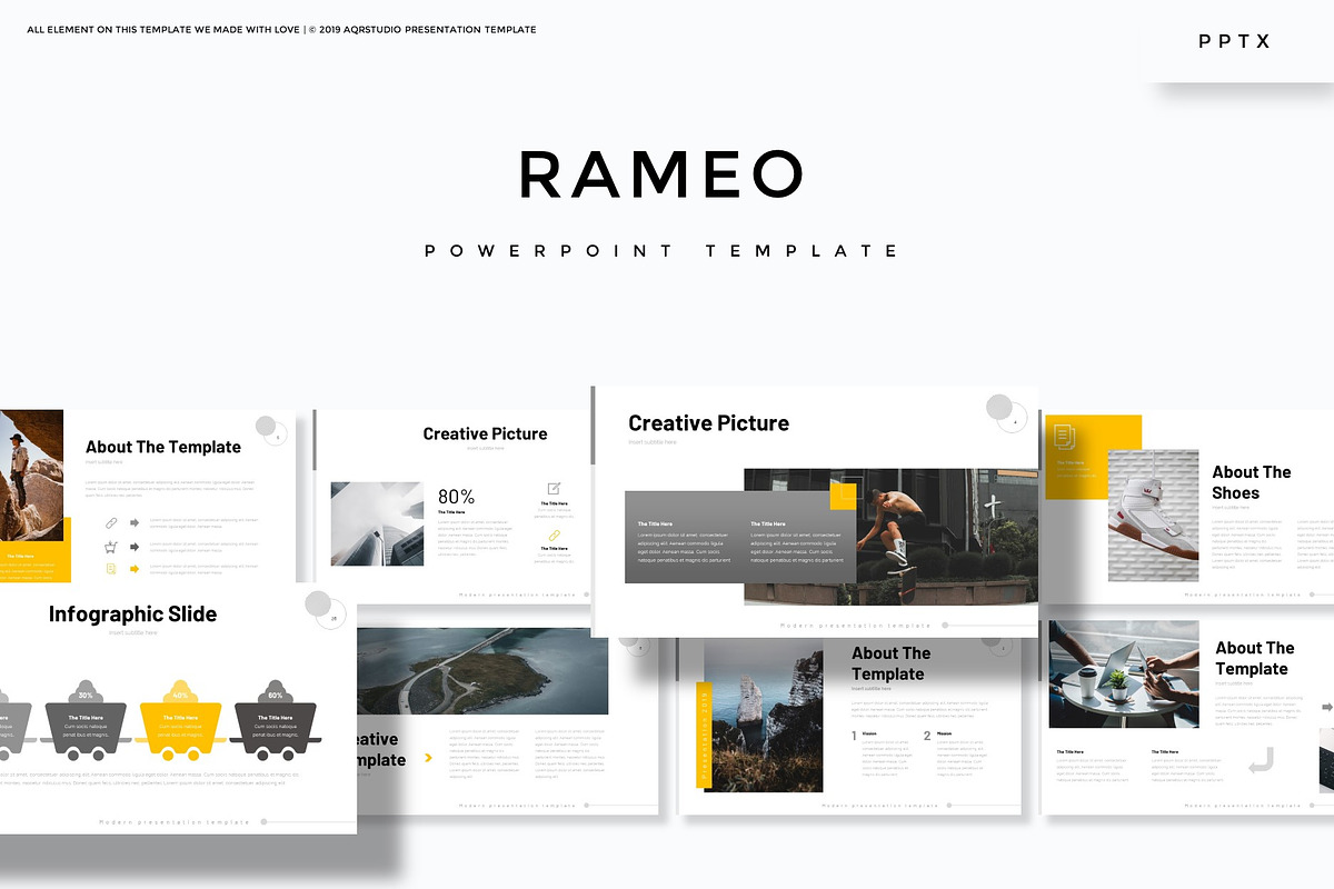 Rameo - Powerpoint Template in PowerPoint Templates - product preview 8