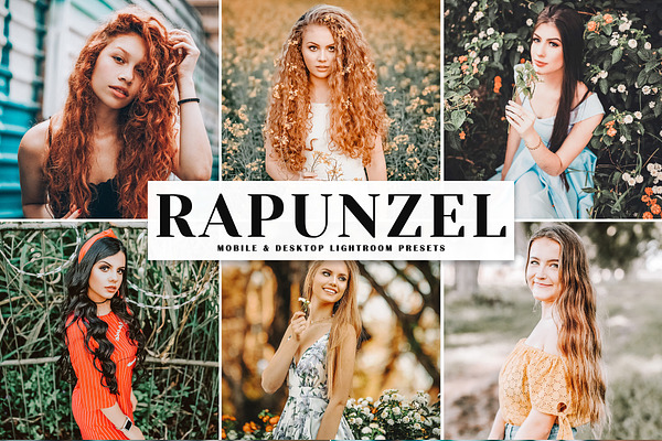 Rapunzel Lightroom Presets Pack