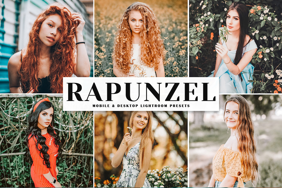 Rapunzel Lightroom Presets Pack in Add-Ons - product preview 8