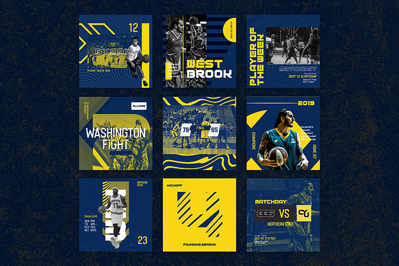 Basketball Instagram Templates in Instagram Templates - product preview 2