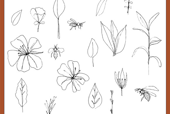 Dark Garden Floral Patterns in Patterns - product preview 12