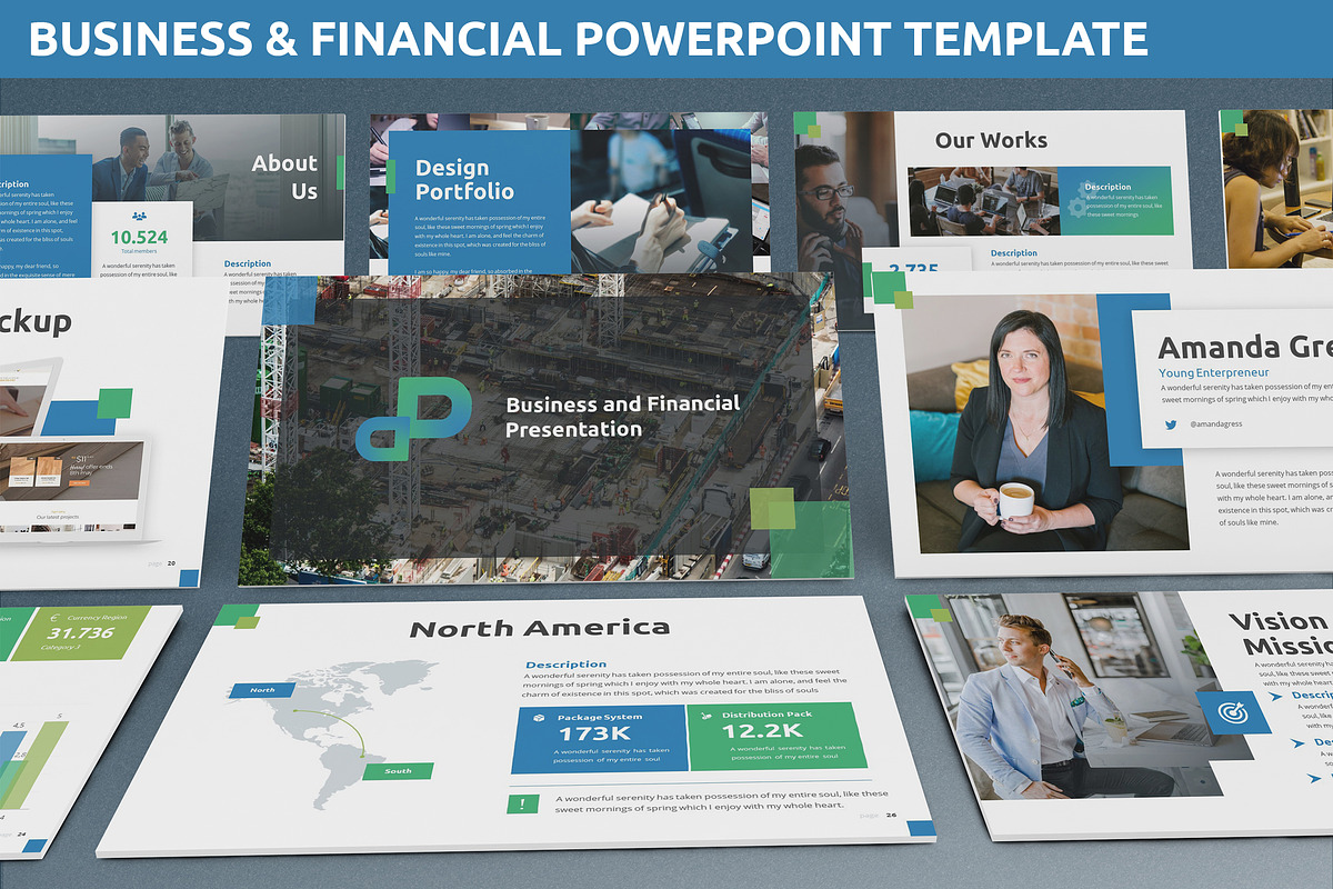 Business & Financial Powerpoint in PowerPoint Templates - product preview 8
