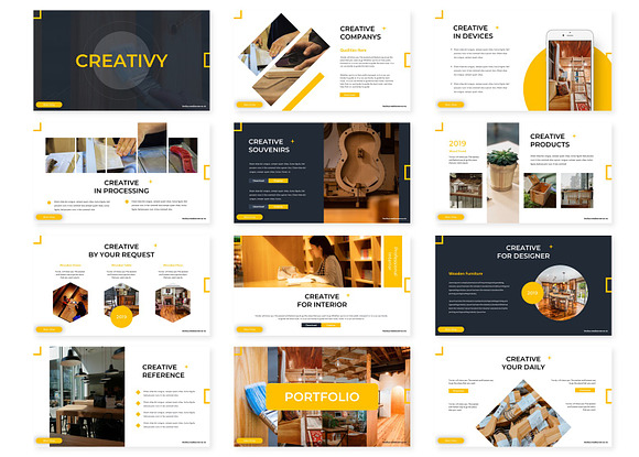 Creativy - Powerpoint Template in PowerPoint Templates - product preview 1
