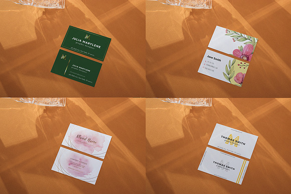 Business Card Shadow Mockups in Branding Mockups - product preview 2