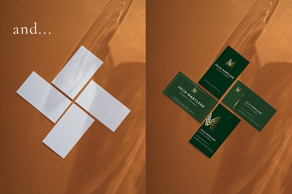 Business Card Shadow Mockups in Branding Mockups - product preview 7
