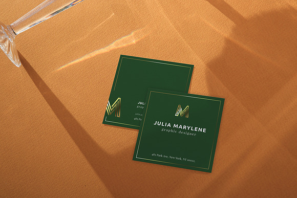 Business Card Shadow Mockups in Branding Mockups - product preview 9