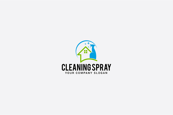 cleaning spray logo