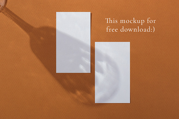 Business Card Shadow Mockups in Branding Mockups - product preview 11