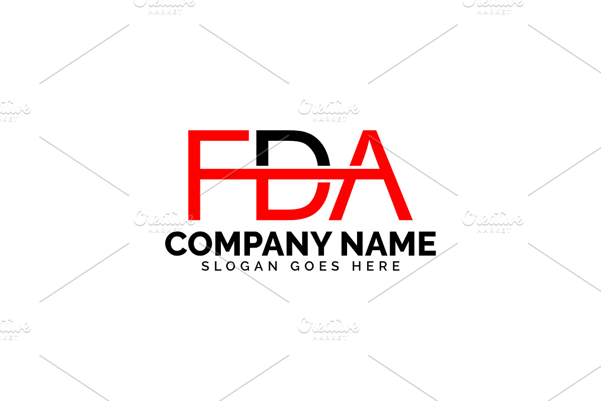 fda letter logo in Logo Templates - product preview 8