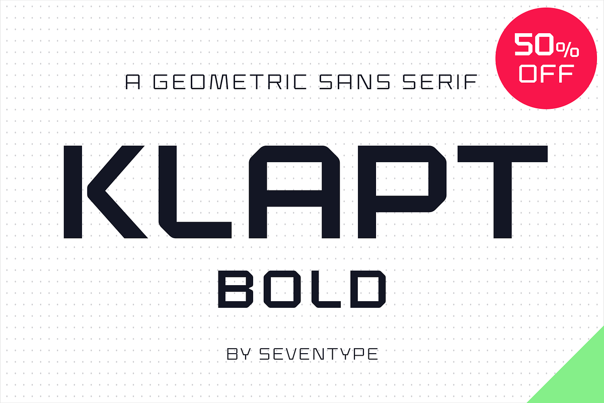 Klapt Bold in Sans-Serif Fonts - product preview 8