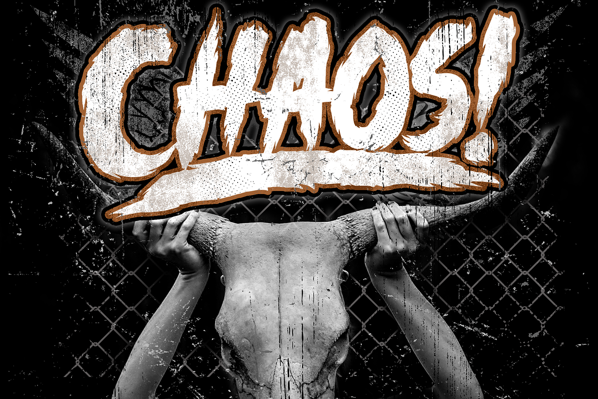 CHAOS! in Blackletter Fonts - product preview 8