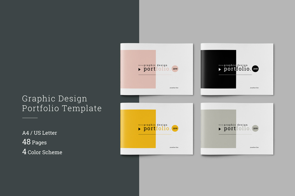 Graphic Design Portfolio Template | Creative Brochure ...