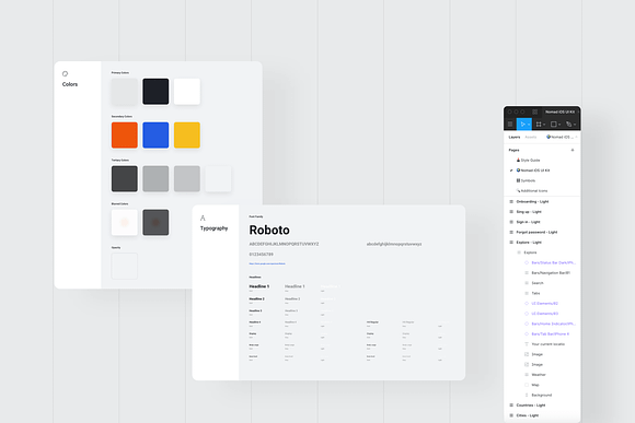 Nomad iOS Design System in UI Kits and Libraries - product preview 7