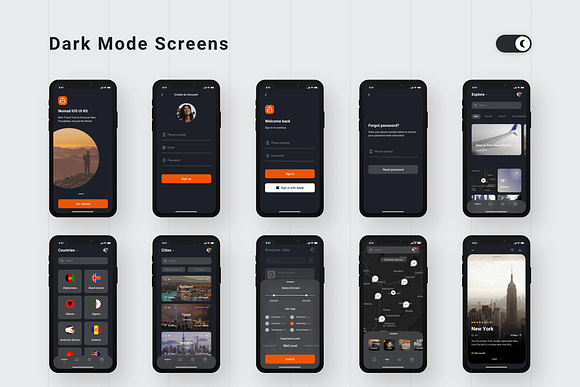 Nomad iOS Design System in UI Kits and Libraries - product preview 10