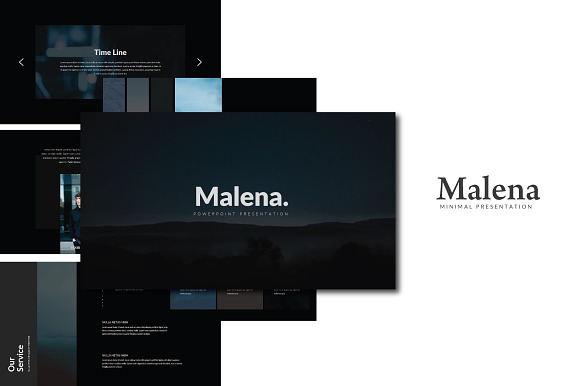 Malena Multipurpose Presentation in PowerPoint Templates - product preview 8