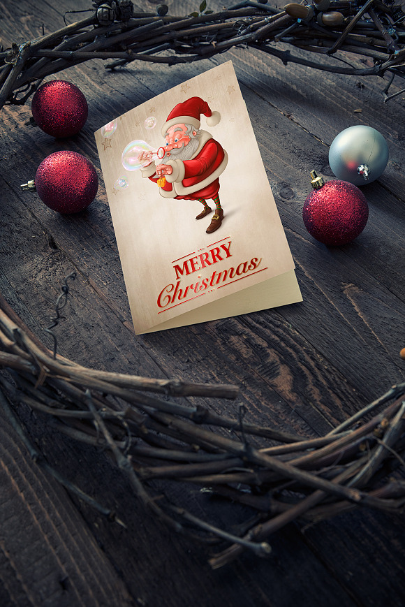 Christmas greeting card - n°2 in Card Templates - product preview 2
