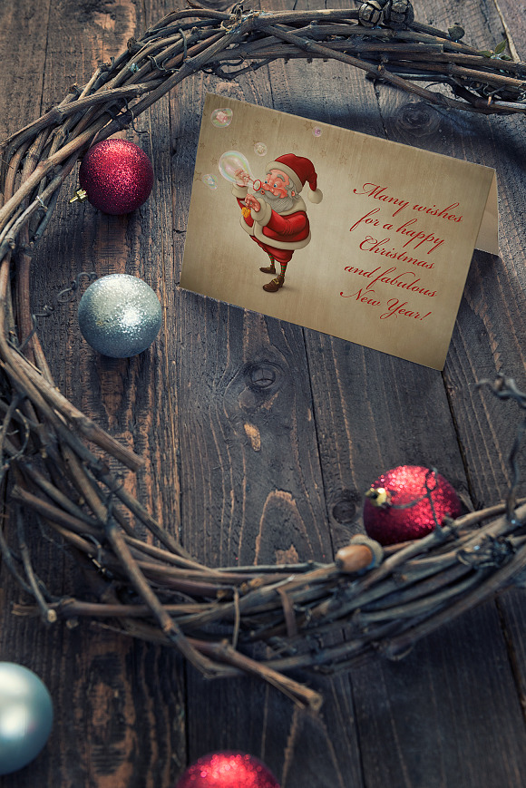 Christmas greeting card - n°2 in Card Templates - product preview 3