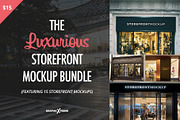 The Luxurious Storefront Mockup Pack