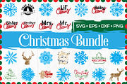 Christmas SVG Bundle for the Holiday