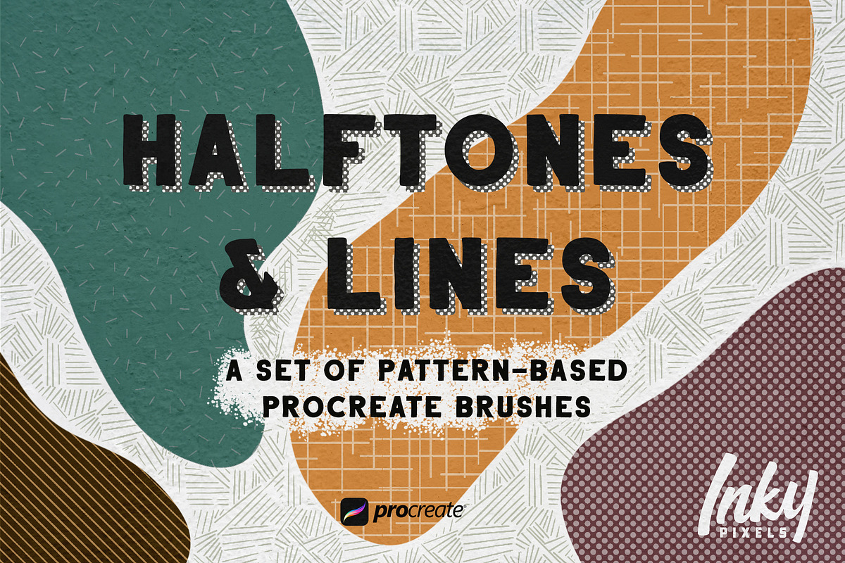 Tones and Lines Procreate Brushes in Photoshop Brushes - product preview 8