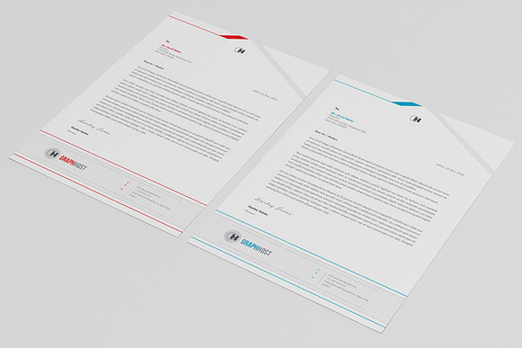 Elegant Letterhead in Stationery Templates - product preview 1