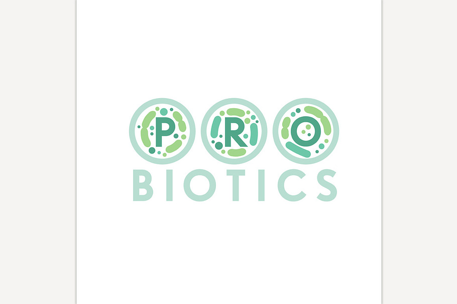 Lactobacillus Probiotics Typographic in Illustrations - product preview 8