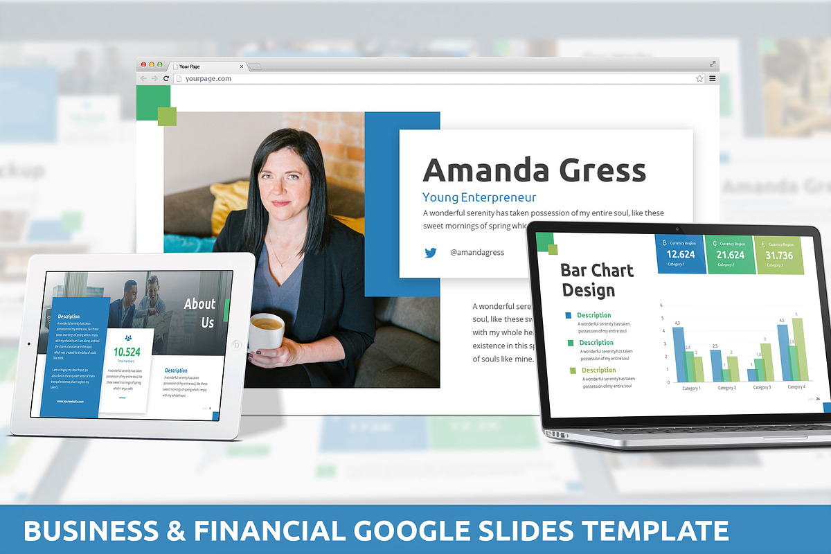 Business & Financial Google Slides in Google Slides Templates - product preview 8