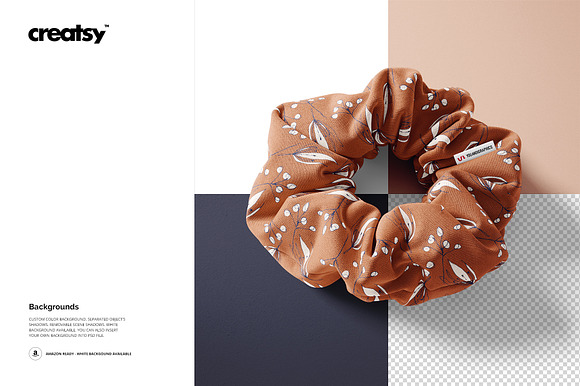 Hair scrunchie Mockup Set in Product Mockups - product preview 15