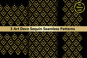 Golden Sequin Seamless Set