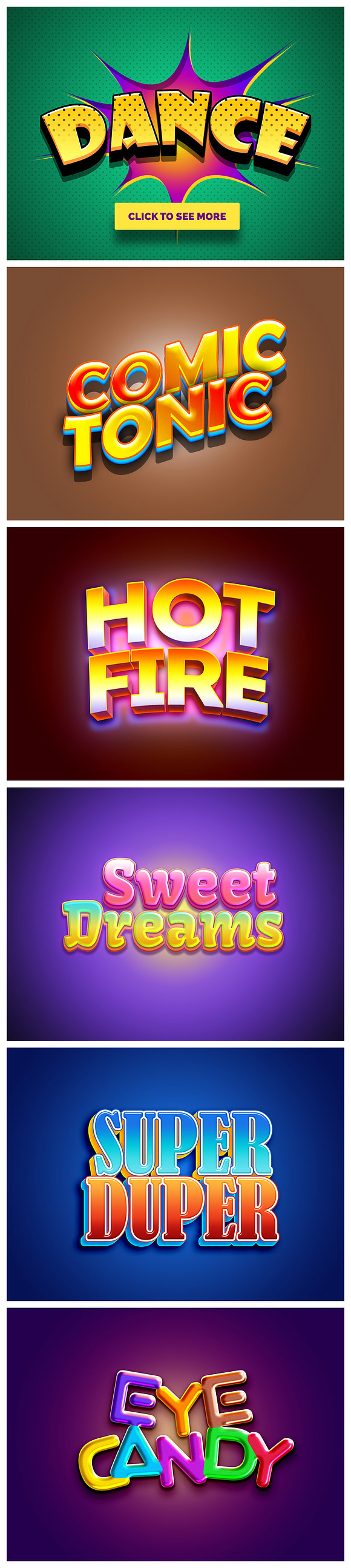 Beautiful Text Effects in Photoshop Layer Styles - product preview 1