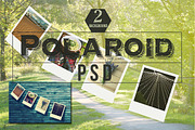Polaroid PSD mockup