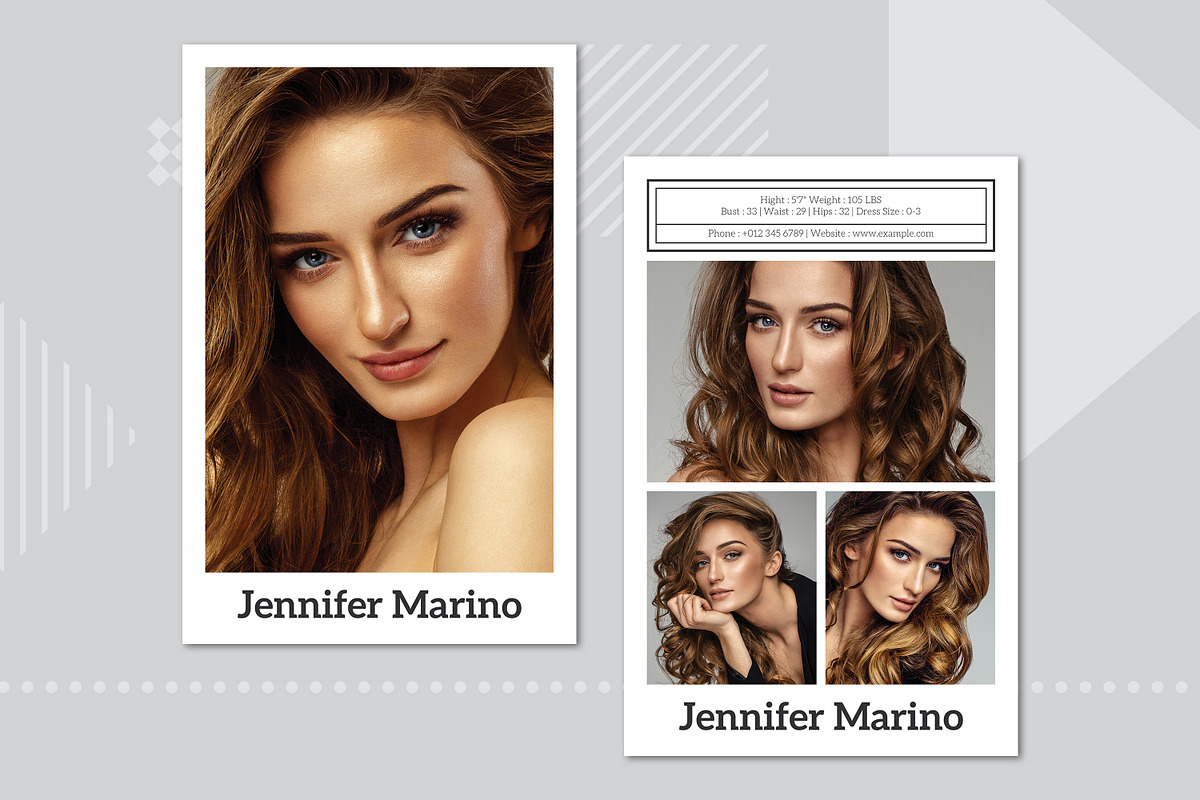 Modeling Comp Card in Card Templates - product preview 8