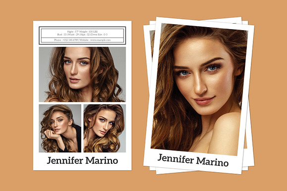 Modeling Comp Card in Card Templates - product preview 3