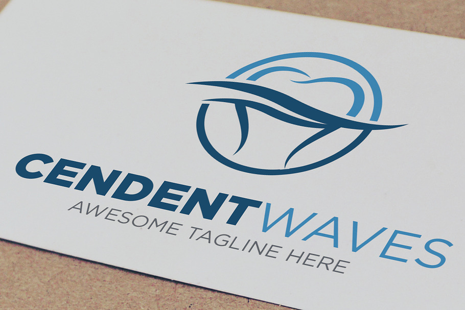 cendent waves logo in Logo Templates - product preview 8