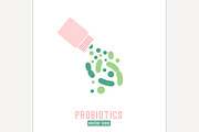 Lactobacillus Probiotics Icon
