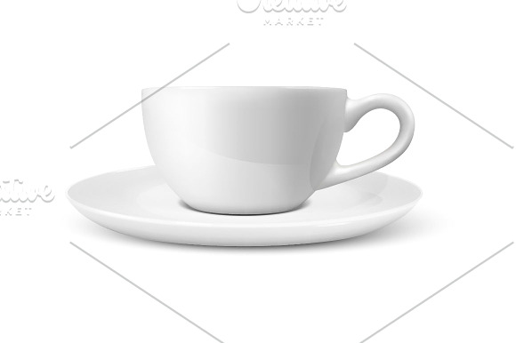 Coffee Cup. Vector Set. in Illustrations - product preview 1