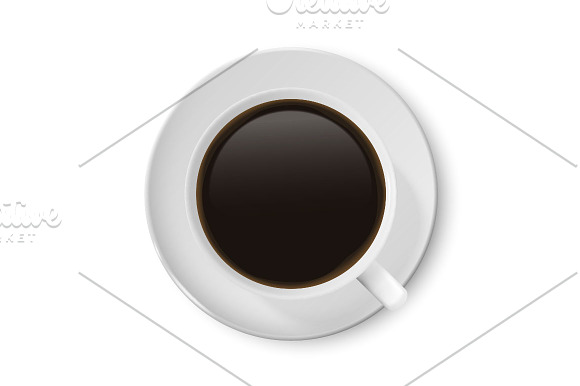 Coffee Cup. Vector Set. in Illustrations - product preview 4
