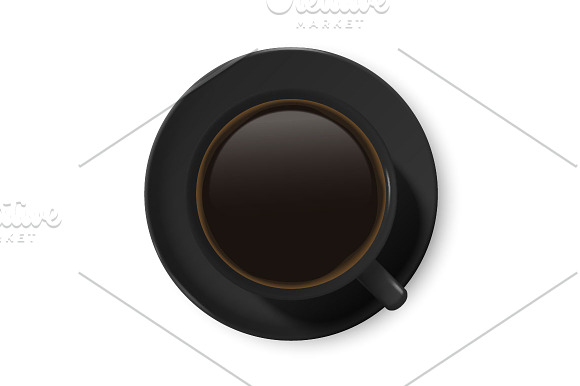 Coffee Cup. Vector Set. in Illustrations - product preview 7