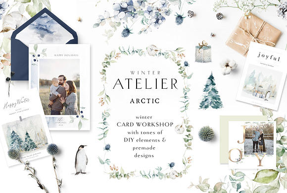 Winter Atelier 2 in 1 Collection in Illustrations - product preview 1