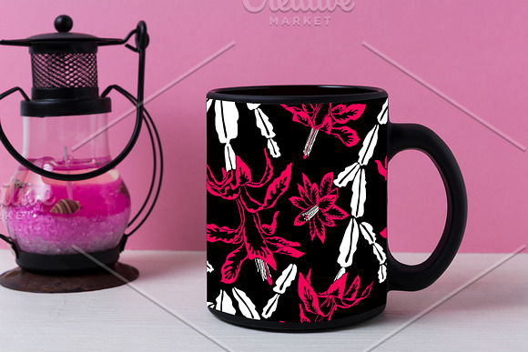 Coffee mug mockup with lantern in Mockup Templates - product preview 1