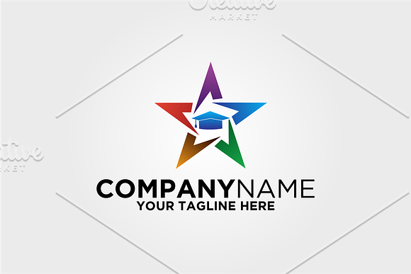 Star Education Logo in Logo Templates - product preview 2