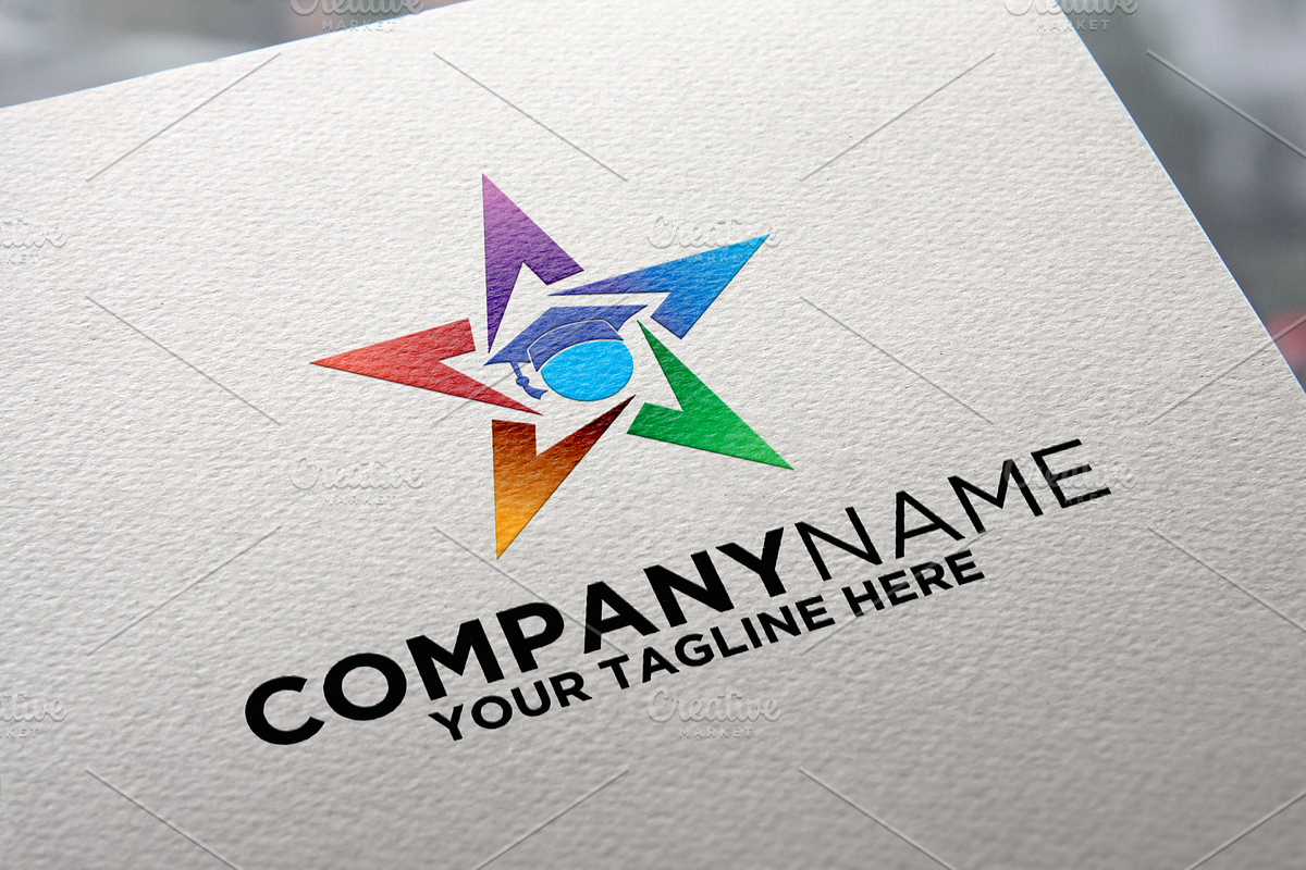 Stars Creativity Logo in Logo Templates - product preview 8