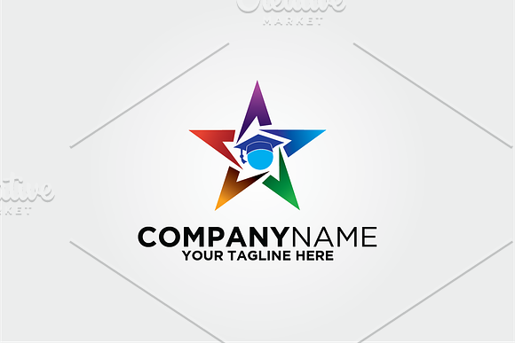 Stars Creativity Logo in Logo Templates - product preview 2