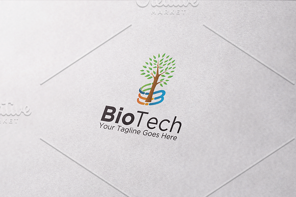 Bio Technology Logo in Logo Templates - product preview 1