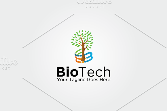Bio Technology Logo in Logo Templates - product preview 2